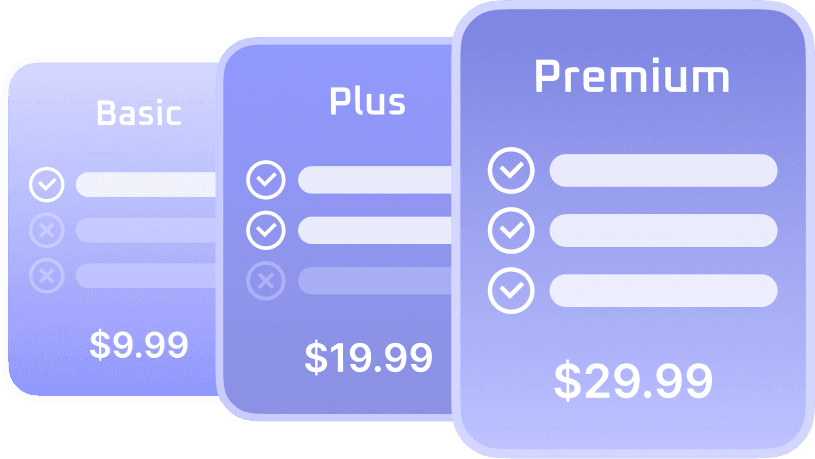 Subscription membership plans